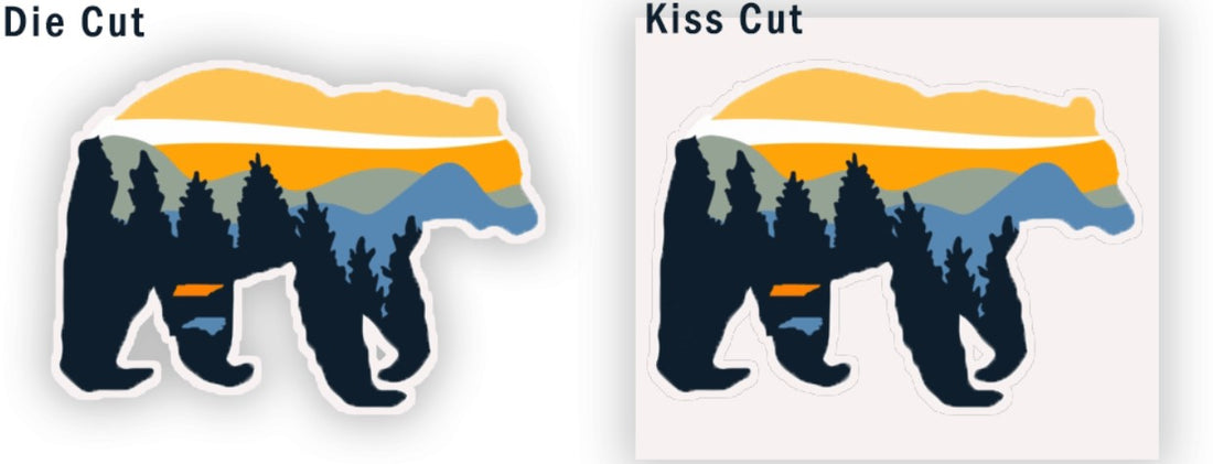The Difference Between Die Cut Vs Kiss Cut Stickers