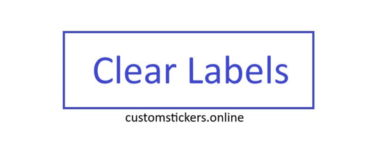 Where to Buy Custom Clear Labels Online